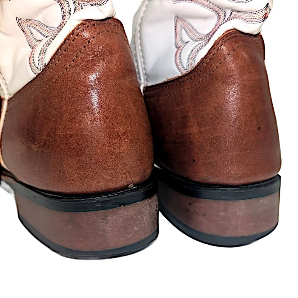 Laredo 7891 Men's Lodi Collection Stockman Boot with Redwood Cowhide Size 13D - Picture 8 of 10